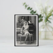  Risqué foto Briefkaart (Staand voorkant)