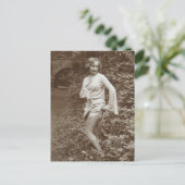  Risqué foto Briefkaart (Staand voorkant)