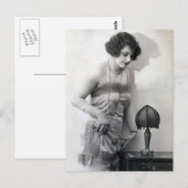 Risque frans foto briefkaart (Voorkant / Achterkant)