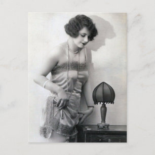 Risque frans foto briefkaart