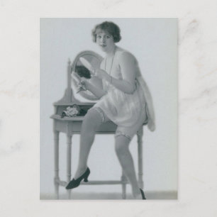 Risque frans foto briefkaart