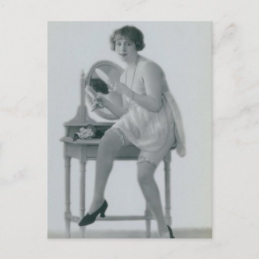 Risque frans foto briefkaart (Voorkant)