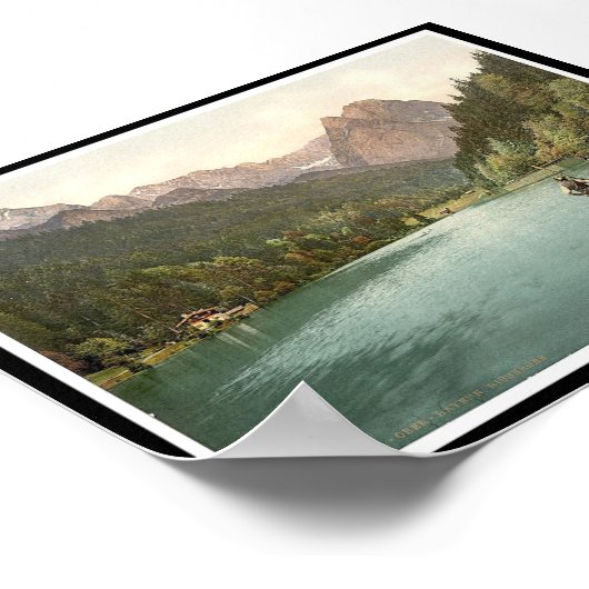 Rissersee, Upper Beieren, Duitsland Poster (Hoek)