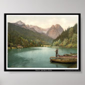 Rissersee, Upper Beieren, Duitsland Poster (Voorkant)