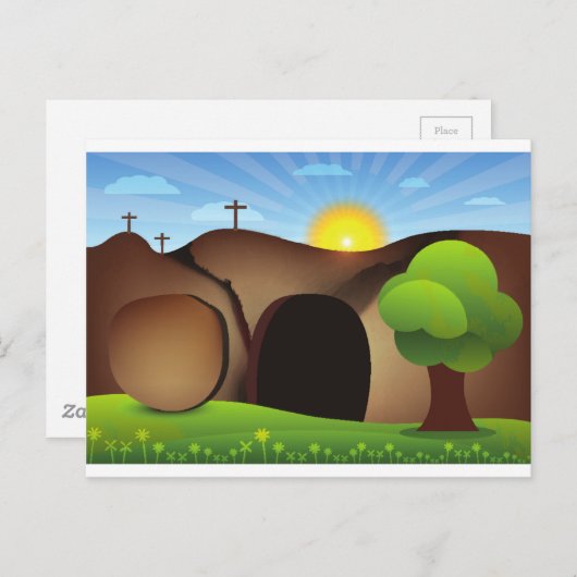 rist tomb briefkaart (Voorkant / Achterkant)