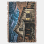 Ristic Rural Mountain Home Deken (Voorkant Verticaal)