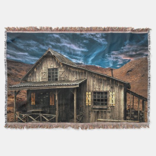 Ristic Rural Mountain Home Deken (Voorkant)