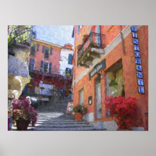 Ristorante Bilacus, Bellagio Poster (Voorkant)