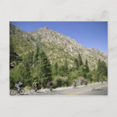 Rit door de Alpen Briefkaart (Voorkant)