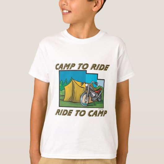 Rit naar Camp T-shirt (Voorkant)