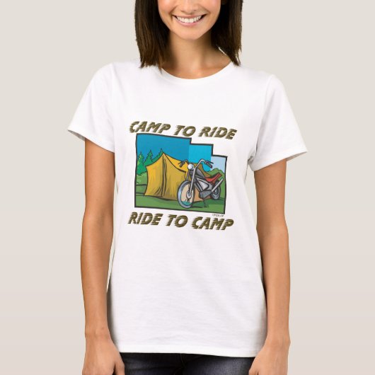 Rit naar Camp T-shirt (Voorkant)