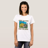 Rit naar Camp T-shirt (Voorkant volledig)