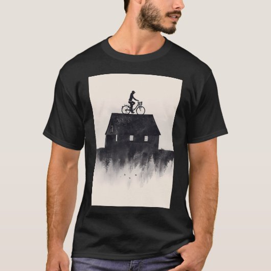 Rit naar huis (zw/w) t-shirt (Voorkant)