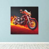 Rit naar Vrijheid Canvas Afdruk (Insitu (Houten vloer))