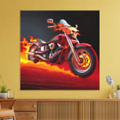 Rit naar Vrijheid Canvas Afdruk (Insitu (Woonkamer))
