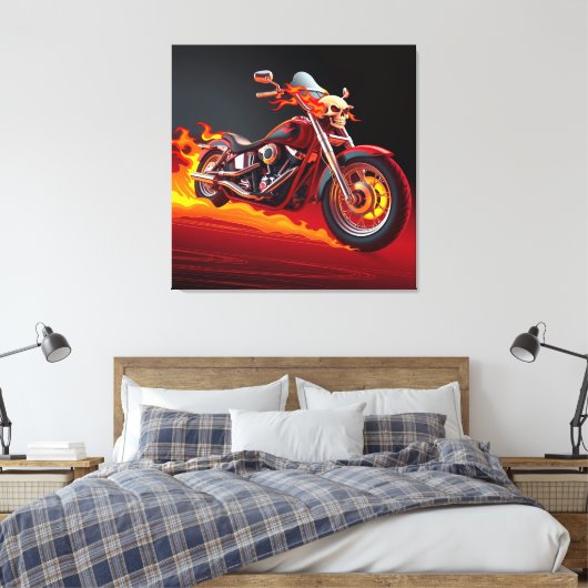 Rit naar Vrijheid Canvas Afdruk (Insitu (Slaapkamer))