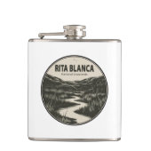Rita Blanca National Grasslands Stream Heupfles (Voorkant)
