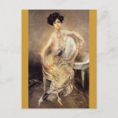Rita de Acosta Leydig - Boldini Briefkaart (Voorkant)