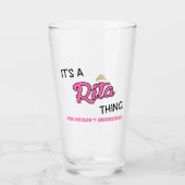 Rita ding dat je niet zou begrijpen glas (Voorkant)