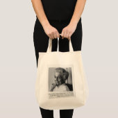 Rita Levi-Montalcini Citaat Vrouwen in de wetensch Tote Bag (Voorkant (product))