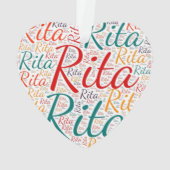 Rita Ornament (achterkant)