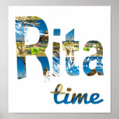 Rita Time Beach Poster (Voorkant)