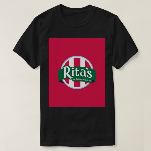 Rita&x27;s Italiaans Ice Cafe Apron T-shirt (Design voorkant)