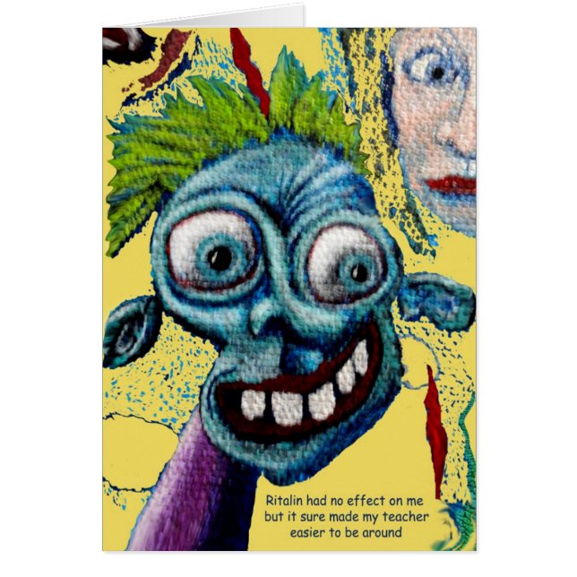 Ritalin en mijn leraar (Voorkant)