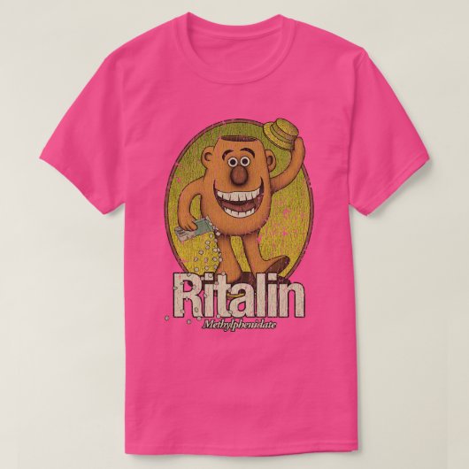 Ritalin Man 1975 T-shirt (Design voorkant)