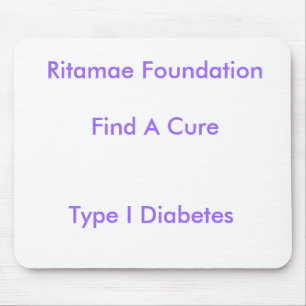 Ritamae FoundationZoek een crème, type I diabetes Muismat