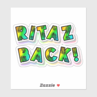 Ritazback Sticker