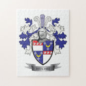 Ritchie Family Crest Coat of Arms Legpuzzel (Verticaal)