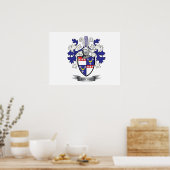 Ritchie Family Crest Coat. Poster (Keuken)