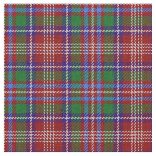 Ritchie Tartan Print Stof (Close Up)