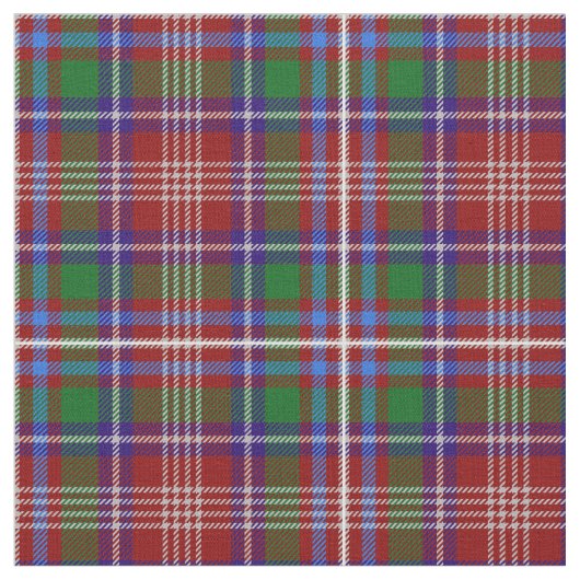 Ritchie Tartan Print Stof (Close Up)