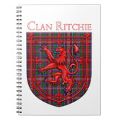 Ritchie Tartan Scottish Play Lion Rampant Notitieboek (Voorkant)