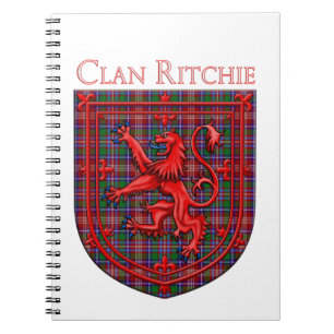 Ritchie Tartan Scottish Play Lion Rampant Notitieboek