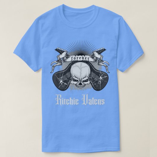 ritchie valens guites voor altijd t-shirt (Design voorkant)
