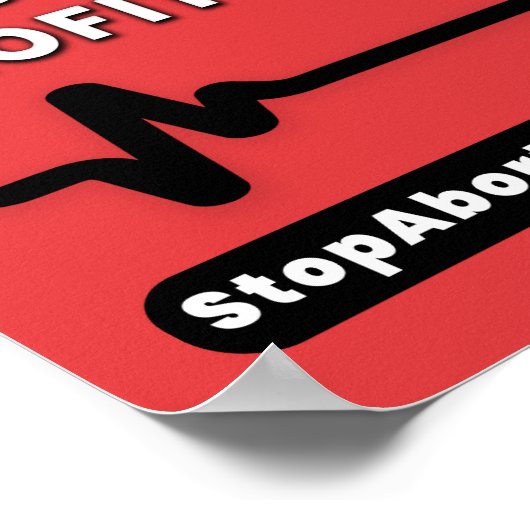 "Rite Aid" Poster 8,5x11" StopAbortionRx (Hoek)