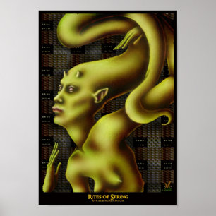Rites van de lente poster