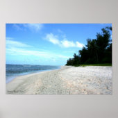 Ritidian Beach - Guam Poster (Voorkant)