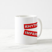 Ritme Beperkt Grappige Mok Humor (Voorkant rechts)