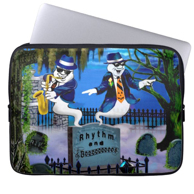 RITME & BOOOS LAPTOP SLEEVE (Voorkant)