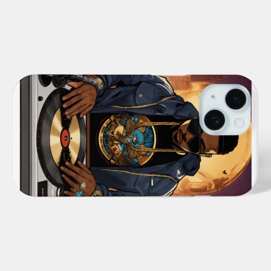 Ritme en vibes Case-Mate iPhone case (Achterkant (horizontaal))