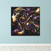 Ritme Essentie Canvas Afdruk (Insitu (Houten vloer))