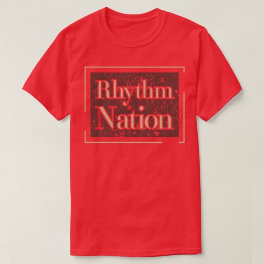 Ritme Nation T-shirt (Design voorkant)