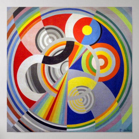 Ritme nr. 1 | Robert Delaunay | Poster (Voorkant)