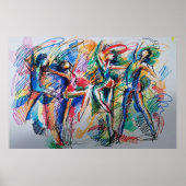 Ritme van Beweging Poster (Voorkant)