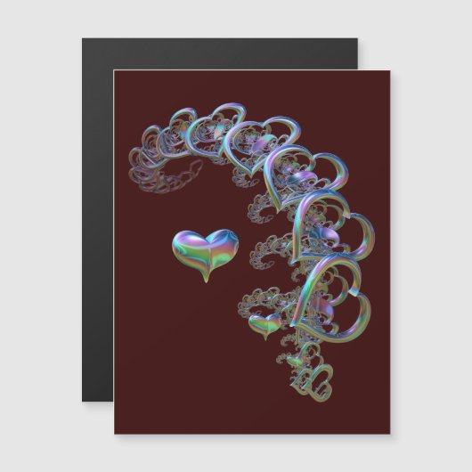 ritme van de hartkaart (Voorkant / Achterkant)