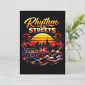 Ritme van de Straten Kaart (Staand voorkant)